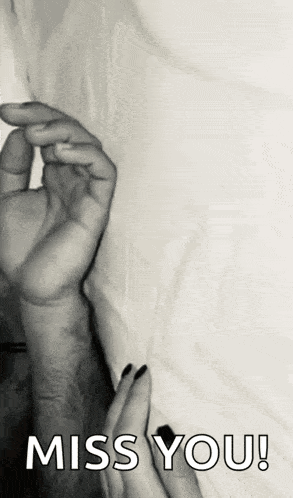 Missing You: Hands Intertwined in Love