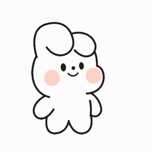 Cute Bunny Waving Hello