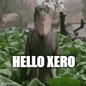 Xero Shoebill Says Hello