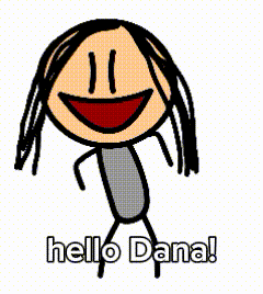 Danatwo Dances and Says Hello Dana!