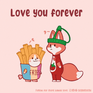 Love You Forever: Ketchup Fox & Fries Corgi