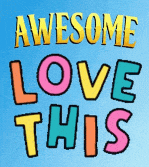 Awesome Love This Animated Text