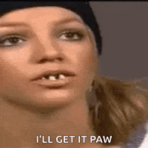 Britney Spears Funny Teeth