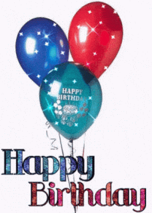 Happy Birthday Balloons Celebration