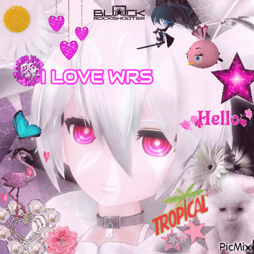 White Rock Shooter: I Love WRS Fan Art