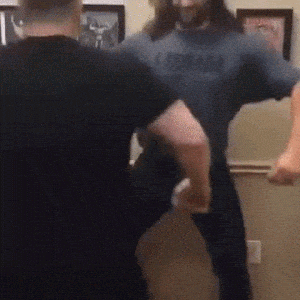 Funny Bodybuilder Dance