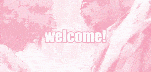 Pink Aesthetic Welcome