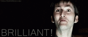 David Tennant's Brilliant Excitement
