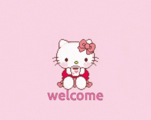 Hello Kitty Welcome