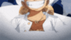Luffy Laughing in Gear 5