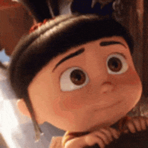 Elif Reis: Cute Cartoon Girl Close-Up