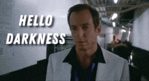 Hello Darkness My Old Friend - Sadness Meme