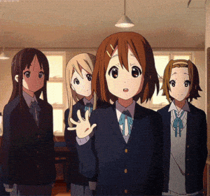 Yui Waving Hello