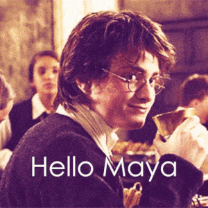 Harry Potter Says Hello Maya