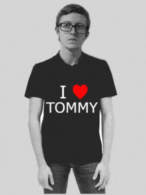 Luke Collins: I Love Tommy Shirt