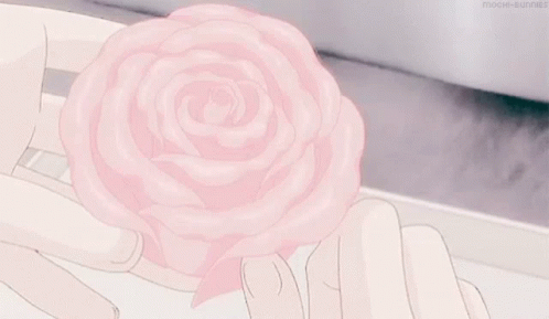 Rose Pink Aesthetic Anime