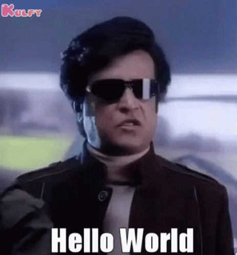Hello World Rajinikanth
