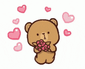 Love You Allana - Cute Bear with Hearts