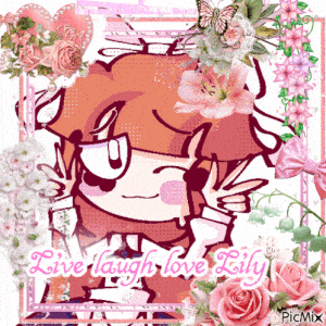 Shy Lily: Live Laugh Love Lily Art