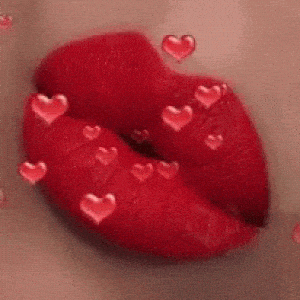 Love Kiss with Hearts
