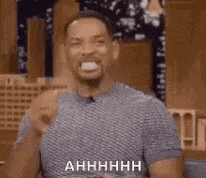 Will Smith's Excited Reaction