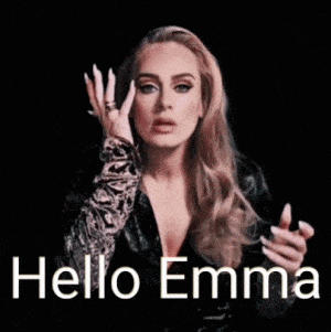 Adele Says Hello Emma