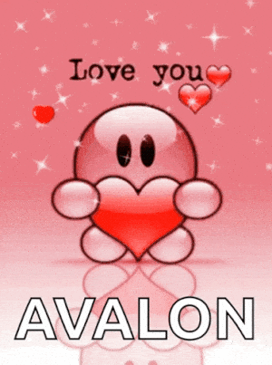 Cute Love You Avalon Message