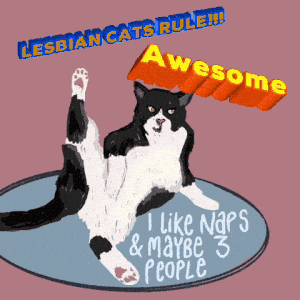 Lesbian Cats Rule: Awesome Cat