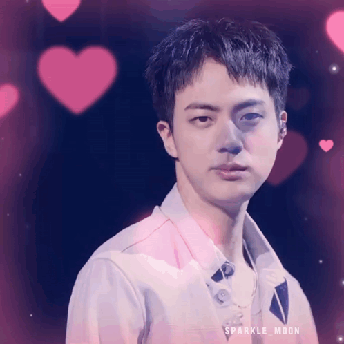 BTS Jin's Iconic Hand Kiss & Love Gesture