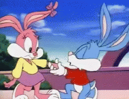 Bugs Bunny and Baby Bugs' Sweet Moment