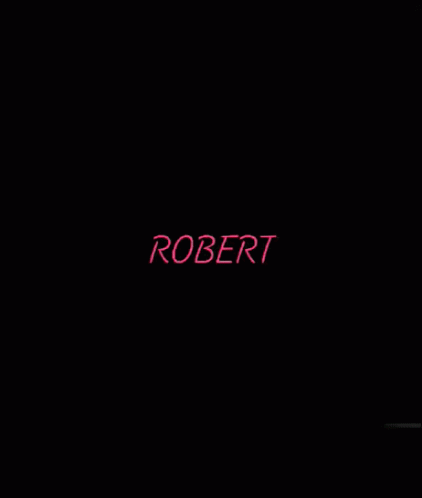 I Love Robert - Animated Heart