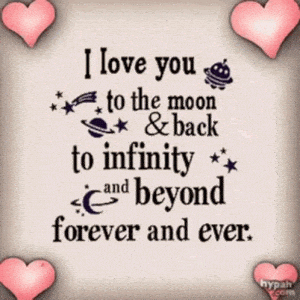 I Love You To The Moon And Back Quote
