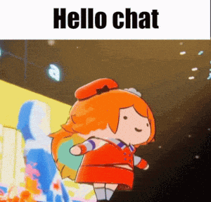 Takanashi Kiara's Iconic Hello Chat Dance