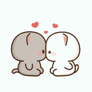 모찌냥 키스