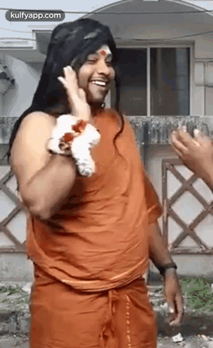 Funny Swami Laughing