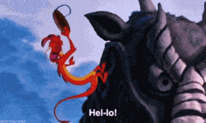 Mushu Mulan Says Hello
