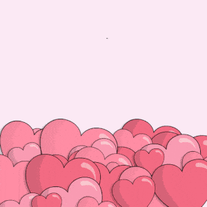 Pudgy Penguin with 'I Love You' Hearts