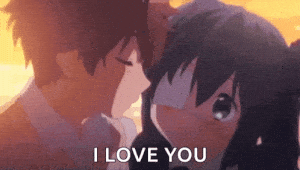 Sweet Anime Kiss: I Love You