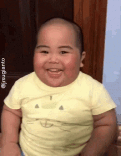 Hilarious Child Laughing Heartily