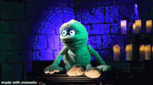 Wraps The Mummy Puppet with Glowing Eyes