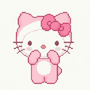 Pixel Art Hello Kitty
