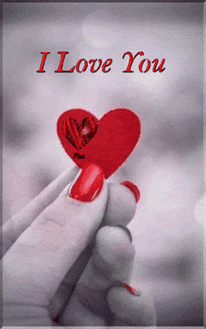 Hand Holding I Love You Heart