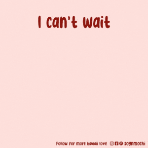 I Can't Wait - Excited Hamster Animation