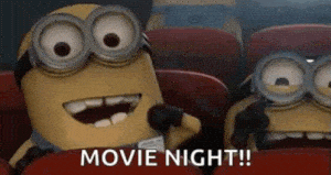 Minions Excited for Movie Night