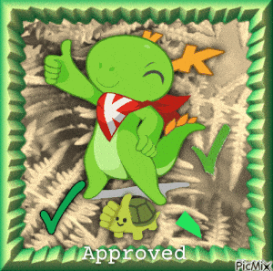 Konqi KDE Thumbs Up