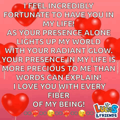 I Love You: My One and Only, My Life's Radiant Glow