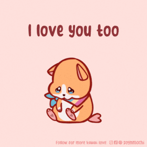I Love You Too - Crying Puppy