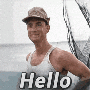 Forrest Gump Waves Hello