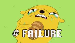 Jake the Dog Crying Failure