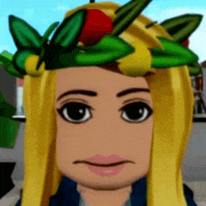 Roblox Girl's Expressive Face Reactions